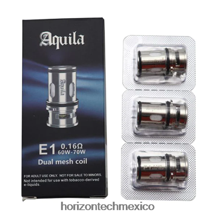 HorizonTech Aquila bobina (paquete de 3) HorizonTech Mexico city - e2 - 0,14 ohmios (paquete de 3) ZH06X13