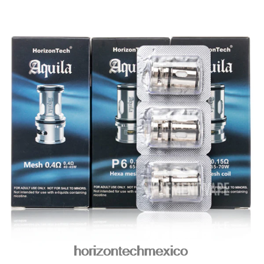 HorizonTech Aquila bobina (paquete de 3) HorizonTech Mexico city - p6 - 0,15 ohmios (paquete de 3) ZH06X183