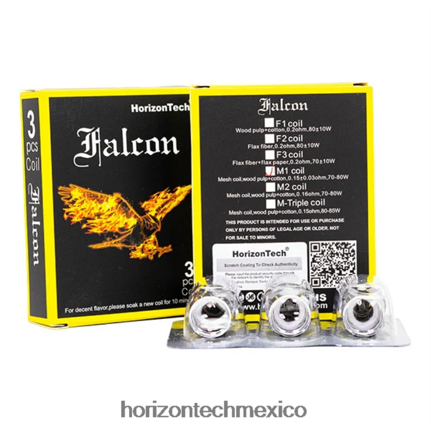 HorizonTech Falcon bobinas (paquete de 3) HorizonTech México - bobina de malla m1 0.15ohm ZH06X162