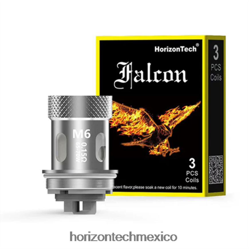 HorizonTech Falcon bobinas (paquete de 3) Horizon Tech company - m6 0,15 ohmios (paquete de 3) ZH06X167