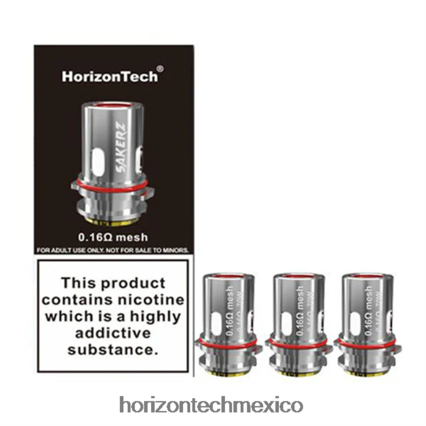 HorizonTech Sakerz bobinas (paquete de 3) HorizonTech disposable vape - malla 0.16ohm (paquete de 3) ZH06X158