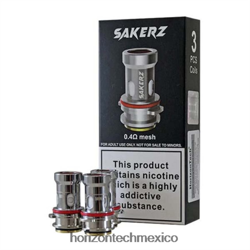 HorizonTech Sakerz bobinas (paquete de 3) Horizon Tech vape coils - 0,4 ohmios (paquete de 3) ZH06X159