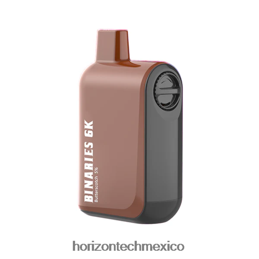 HorizonTech Binaries Cabin desechable 15ml Horizon Tech vape - caramelo de azúcar con mantequilla ZH06X36
