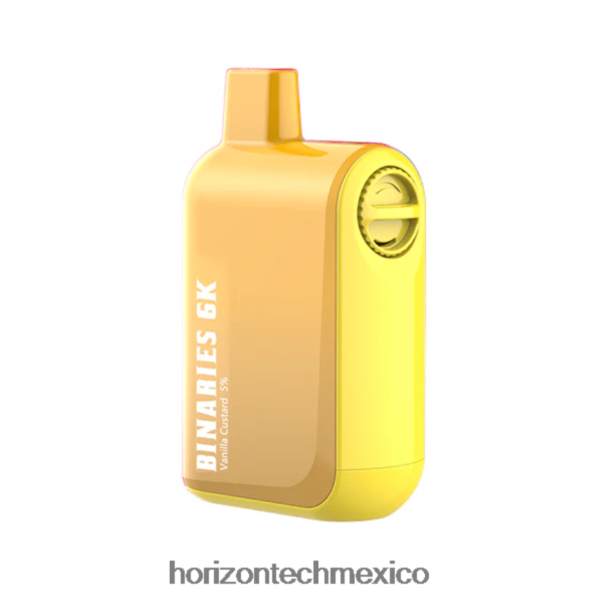 HorizonTech Binaries Cabin desechable 15ml Horizon Tech vape tank - natillas de vainilla ZH06X45