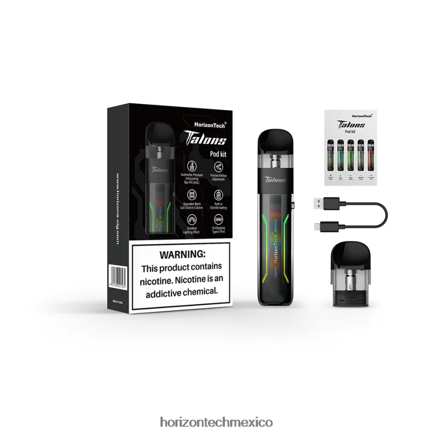 HorizonTech Talons kit de inicio HorizonTech vape México - negro clasico ZH06X21