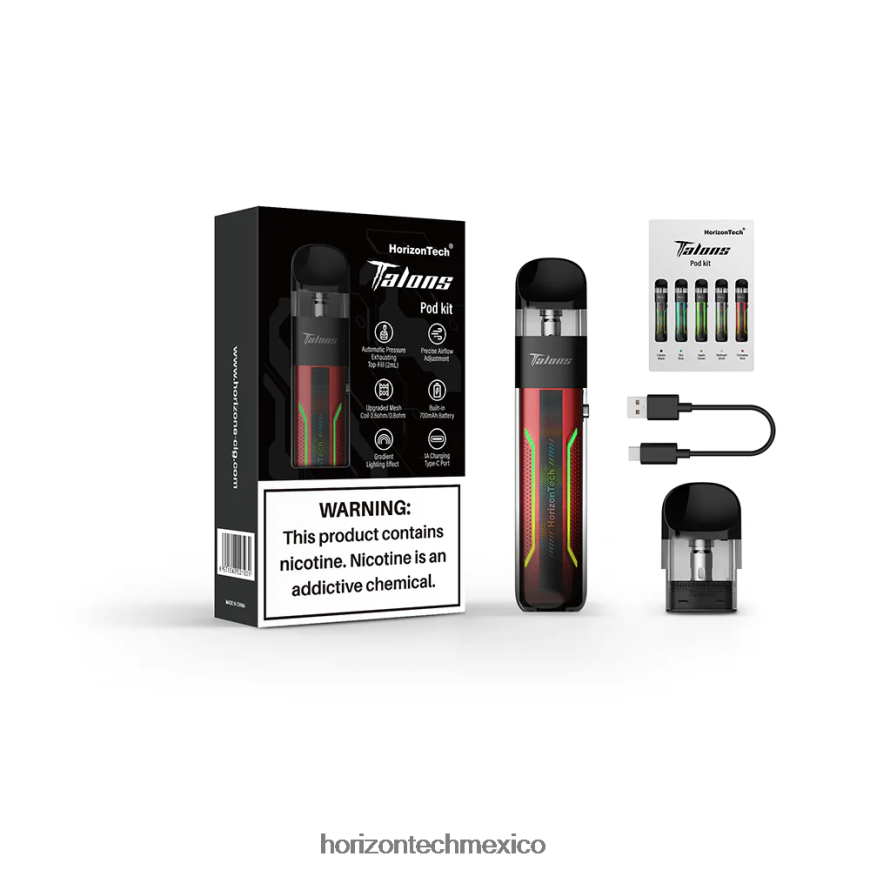 HorizonTech Talons kit de inicio Horizon Tech coils - rojo cinabrio ZH06X202