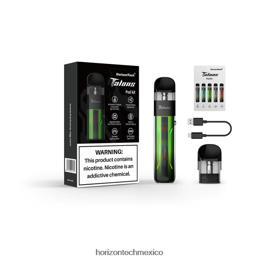 HorizonTech Talons kit de inicio Horizon Tech vape coils - manzana verde ZH06X201