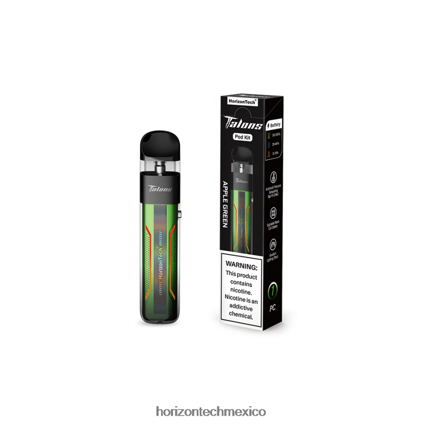 HorizonTech Talons sistema de cápsulas Horizon Tech vape tank - manzana verde ZH06X197